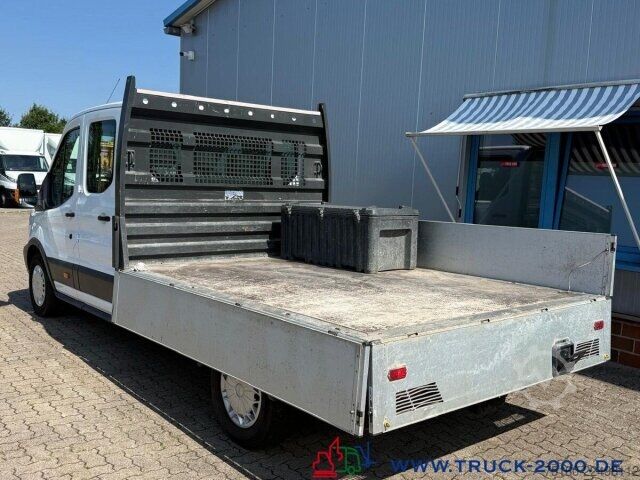 Pritschenwagen Ford Transit 350 2.2 TDCI DoKa 7 Sitze Klima AHK 2,7t