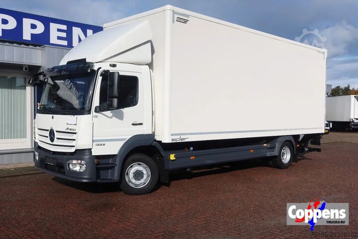 Koffer Mercedes-Benz Atego 1223 1223 L Bak + Klep Bar 3000 KG