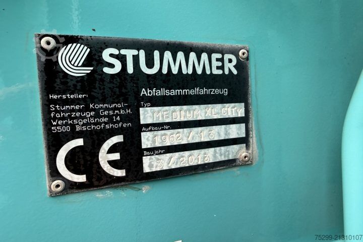 Garbage truck Mercedes-Benz Atego 1833 4x2 Stummer / Swiss-Vehicle