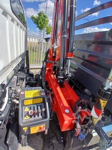 Crane with tipper Fuso Canter 7C15 Fassi Kran 3-seiten Kipper