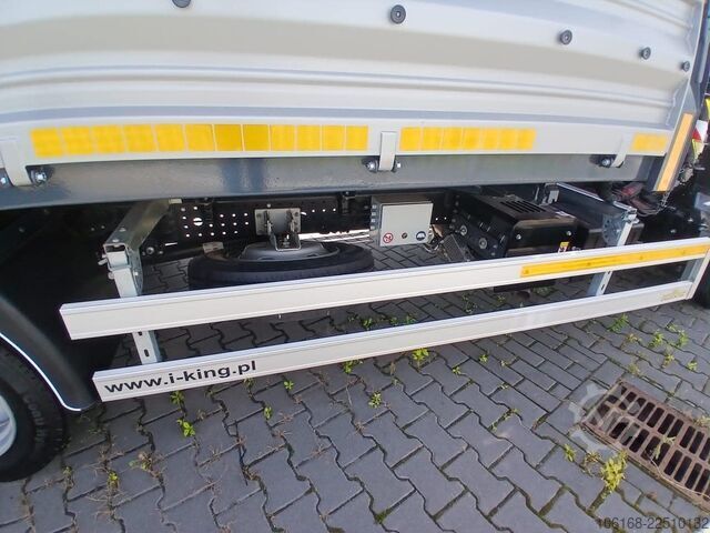 Crane with tipper Fuso Canter 7C15 Fassi Kran 3-seiten Kipper
