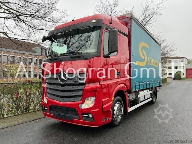Plane Mercedes-Benz Actros 1845 StreamSpace/Retarder/Edscha/LBW/Eu5