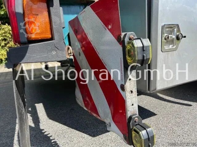 Platform trailer ES-GE Schräglader/Hatz-Motor/gelenkt/3 x Achsen PBW