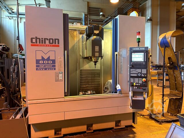 Fünf-Achs-Bearbeitungszentrum CHIRON MILL 800