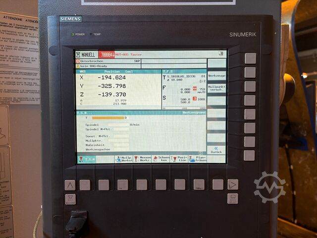 Fünf-Achs-Bearbeitungszentrum CHIRON MILL 800