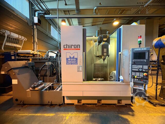 Fünf-Achs-Bearbeitungszentrum CHIRON MILL 800