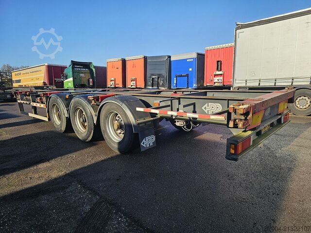 Container transport BURG BPO 12-27 CZ XEX|40 FT |2 X 20 FT |20 FT MIDDLE...