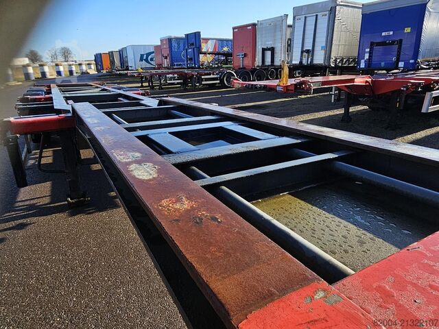 Container transport BURG BPO 12-27 CZ XEX|40 FT |2 X 20 FT |20 FT MIDDLE...