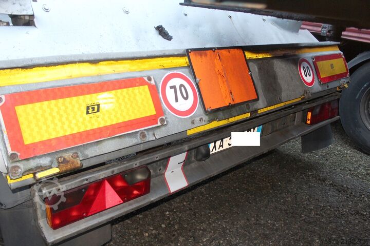 Swap body semitrailer Menci semirimorchio ribaltabile 20 piedi 3assi