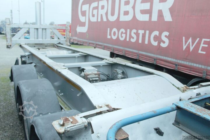 Swap body semitrailer Menci semirimorchio ribaltabile 20 piedi 3assi