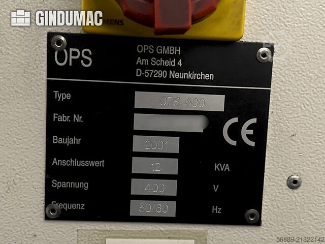 OPS INGERSOLL OPS 600 OPS INGERSOLL OPS 600