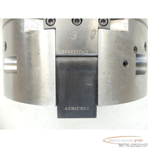Komponente unbekannt A33NZ18S3 Kraftspannfutter für CNC - Drehmaschinen B33NZ7S472 -