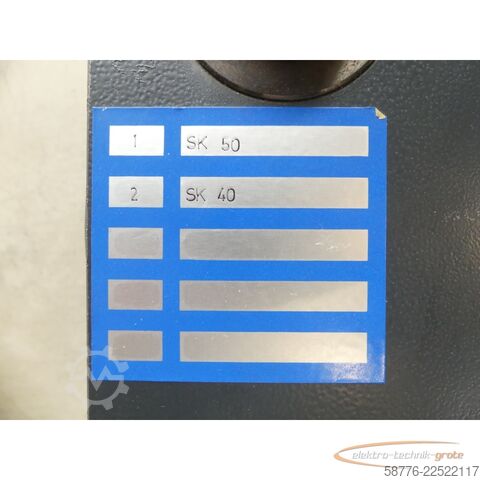 Komponente unbekannt Angetriebener Werkzeughalter SK40 / SK50 aus Zoller Maschine 6084 / H4000