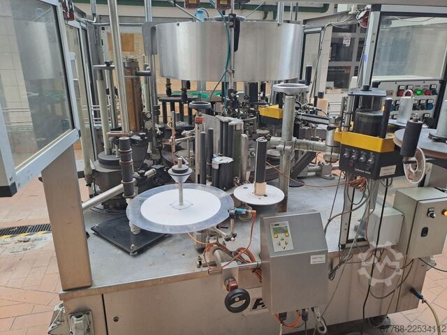 Etikettiermaschine für selbstklebende Etiketten P.E. Labellers UNIVERSAL 8T 3S + UNILOGO