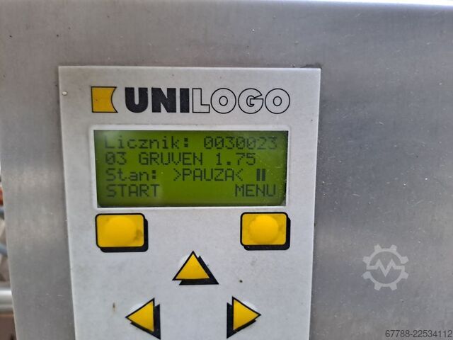 Etikettiermaschine für selbstklebende Etiketten P.E. Labellers UNIVERSAL 8T 3S + UNILOGO