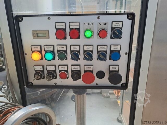 Etikettiermaschine für selbstklebende Etiketten P.E. Labellers UNIVERSAL 8T 3S + UNILOGO