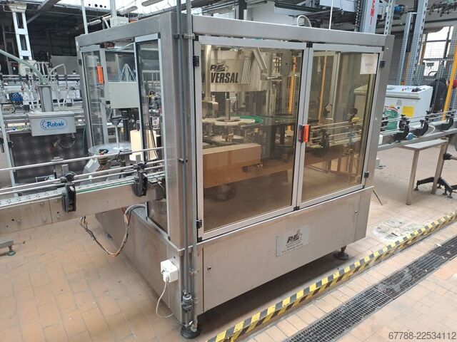 Etikettiermaschine für selbstklebende Etiketten P.E. Labellers UNIVERSAL 8T 3S + UNILOGO