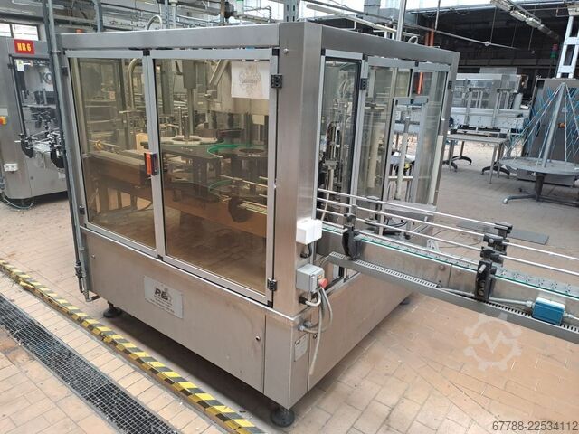 Etikettiermaschine für selbstklebende Etiketten P.E. Labellers UNIVERSAL 8T 3S + UNILOGO