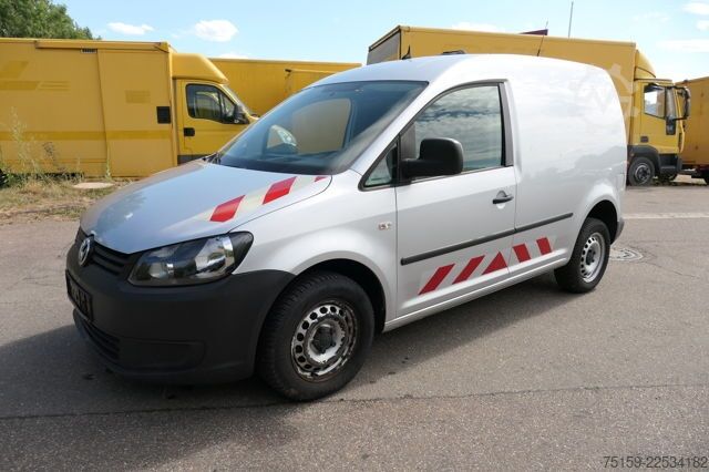 Kastenwagen VW Caddy 2.0 TDI 4Motion Flügeltür Regaleinbau Standheizung COC Parktronic