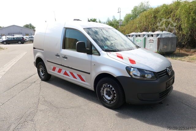 Kastenwagen VW Caddy 2.0 TDI 4Motion Flügeltür Regaleinbau Standheizung COC Parktronic