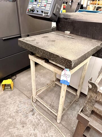 Granitmessplatte Granite Measuring Plate