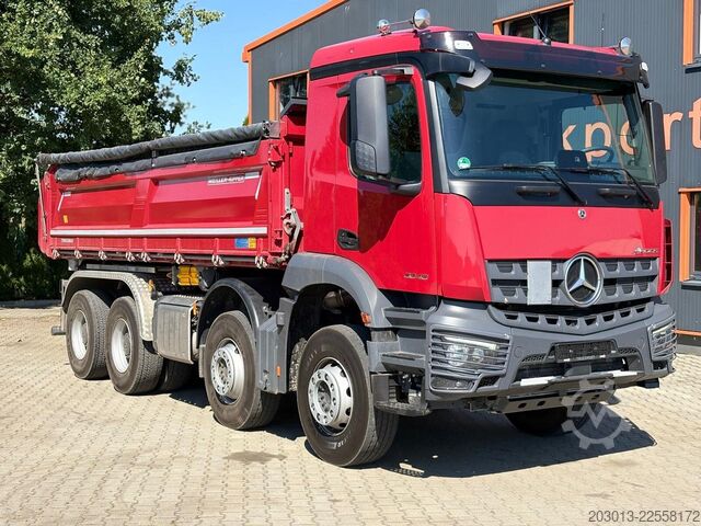 Dreiseitenkipper LKW MERCEDES-BENZ Arocs 3246 8x4 Kipper Meiller Bordmatic
