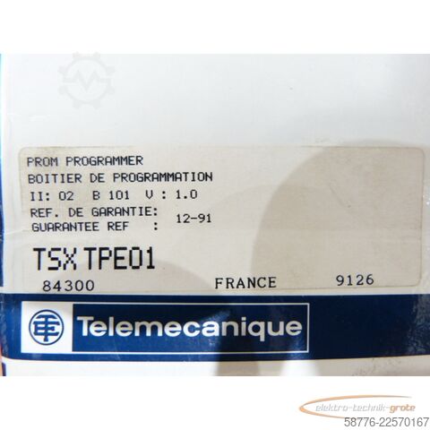 Component Telemecanique TSX TPE01 Prom Programmer    !