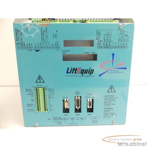 Component  ThyssenKrupp Liftequip VVVF Inverter CPI 32 / 6619 00 3121_L SN: 1095720