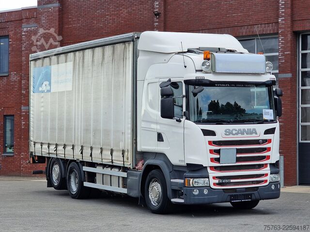 Sliding tarpaulin Scania R450 Highline 6x2*4 - Tautliner - Loadlift - St...