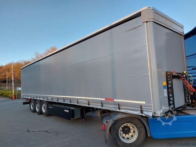 Auflieger mit Pritsche & Plane KÖGEL S24 Tautliner - NEU-SOFORT-NEUTRAL-MIETE