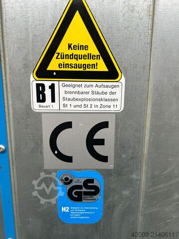 Deduster chip extraction system Nestro NE 200