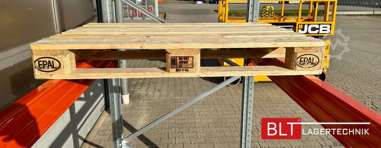 Schwerlastregal ca. 100,16 lfm. Palettenregal H: 450 cm 3000 kg Fachlast Neuware
