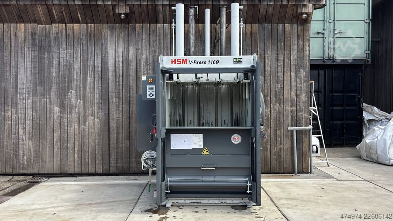 Ballenpresse, Textilpresse, Abfallpresse HSM V-Press 1160 Plus