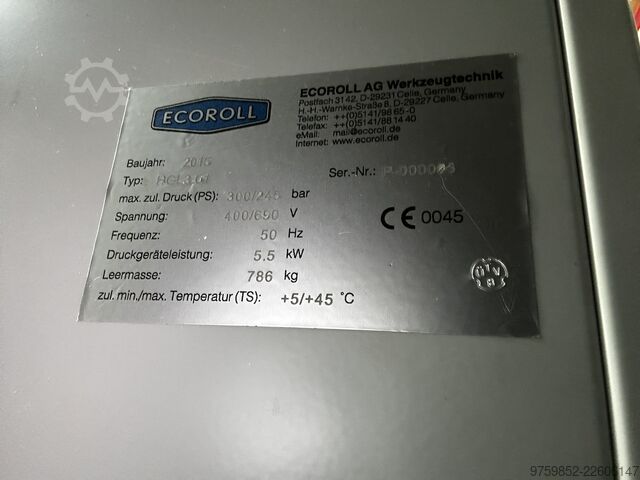 ECOROLL Modell: HGL3.01 ECOROLL HGL 3.01