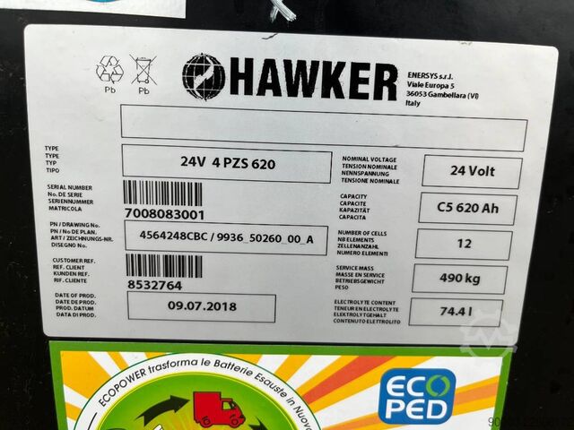 Kommissioniermaschine Hyster K1.0L 1000kg Orderpicker / heftruck / stapelaar