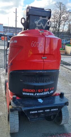 Working platform (self-propelled) Manitou 100 VJR Teleskopmastbühne Elektro 9,85 m