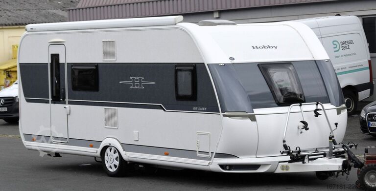 Wohnwagen HOBBY De Luxe 560 KMFE Mover, Markise, Vorzelt und E&P