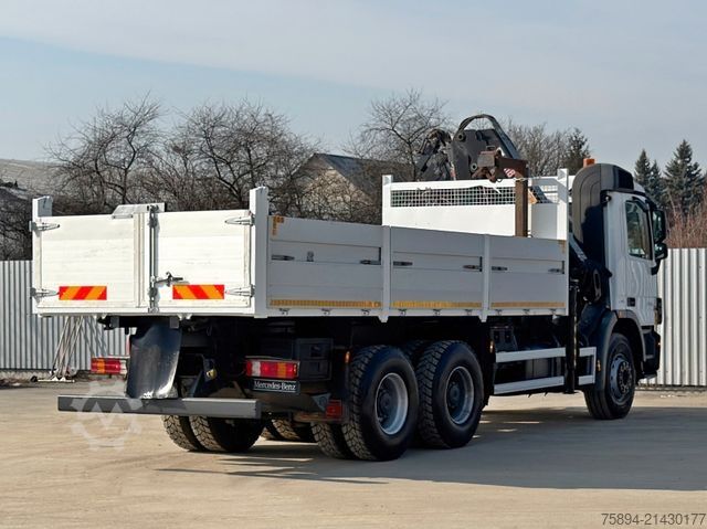 Tipper truck MERCEDES-BENZ ACTROS 2641*KIPPER 6,00 m + KRAN/FUNK *6x4* TOP