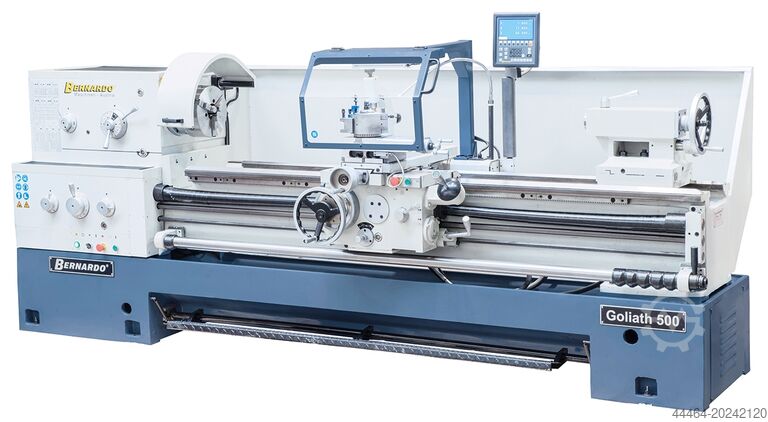 Lead/traction spindle lathe Bernardo Goliath 500 x 1500