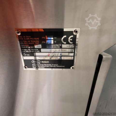 Pall UF/DF Tangential Flow Filtration System Pall UF/DF