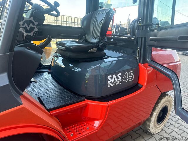 Four-wheel forklift Toyota 7FG40/4500 kg/Positioner+sideshift