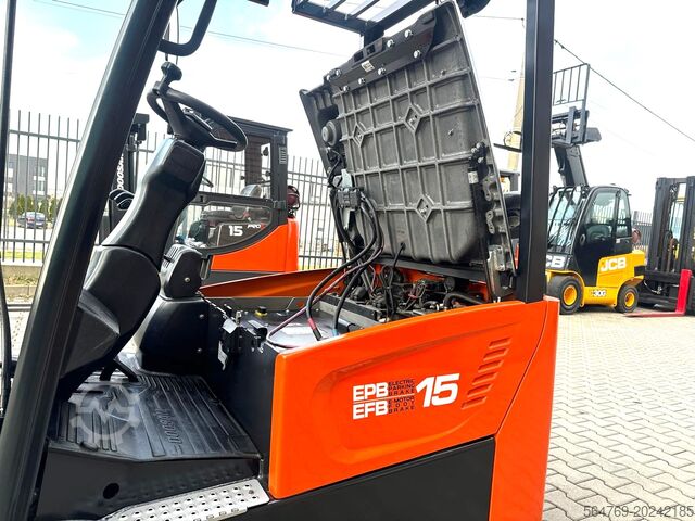 3-wheel forklift DOOSAN B15T-7/2021y./ Lithium battery/New price