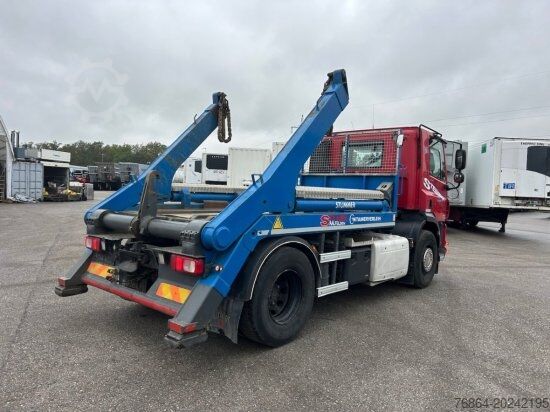 Three-sided tipper truck DAF CF 290 FA MANUELL STUMMER HPG 12T KIPPER