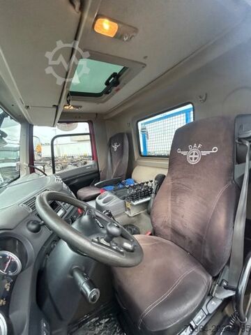 Three-sided tipper truck DAF CF 290 FA MANUELL STUMMER HPG 12T KIPPER