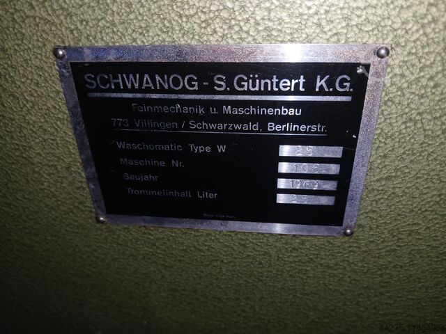 Washing machine Schwanog parts cleaning Schwanog Waschomatic W 25