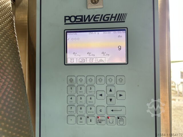 Posiweigh three lane linear weigh line Posiweigh Triple200