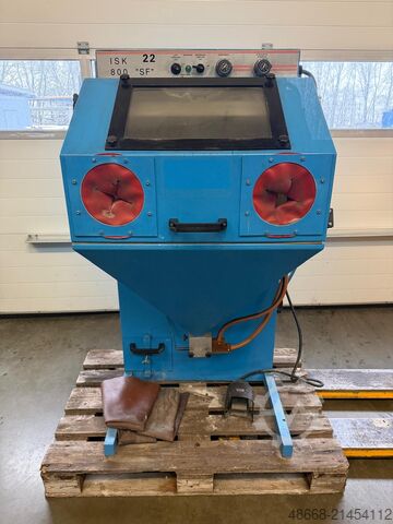 Sandstrahlanlage Feinstrahlgerät Hornich ISK 800 SF