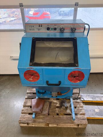 Sandstrahlanlage Feinstrahlgerät Hornich ISK 800 SF