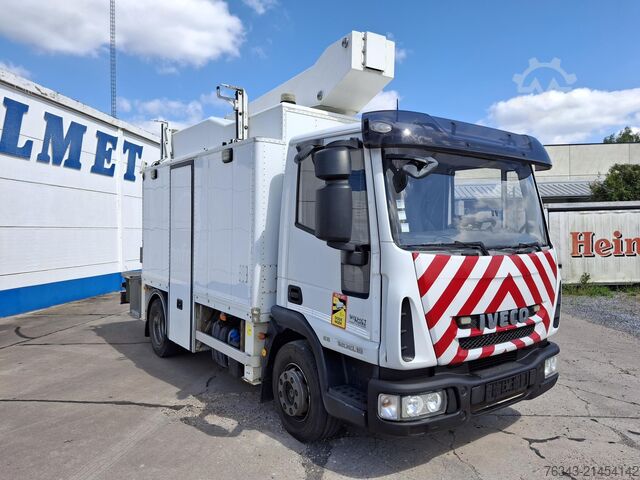 Aerial platform truck IVECO EUROCARGO ML 120EL19 - E6 - NACELLE 15 M