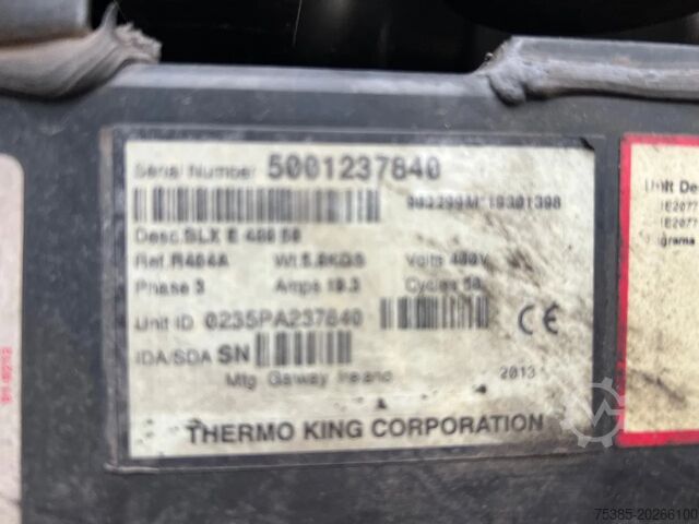 Refrigerated/frozen transport Schmitz Cargobull Thermo King 400 Laadlift 270 cm